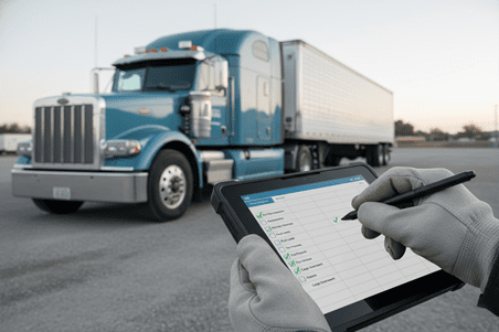 چک لیست روزانه قبل از حرکت کامیون برای ایمنی کامل