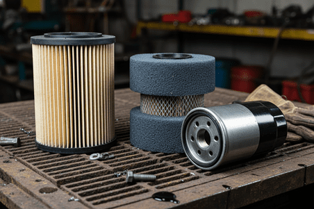 انواع فیلتر هوا ماشین های سنگین