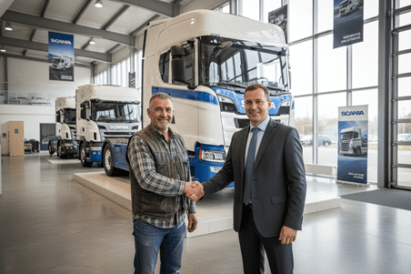 بررسی انواع کامیون اسکانیا